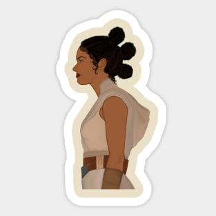 Afro Puff Scavenger Sticker